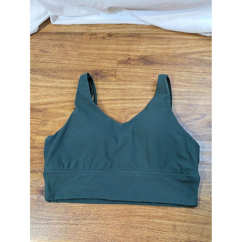 Buffbunny Collection Forest Green Padded Size Large Sports Bra